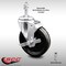 Service Caster 5 Inch SS Phenolic Wheel Swivel 3/8 Inch Threaded Stem Caster with Brake SCC SCC-SSTS20S514-PHS-TLB-381615 - alternate 1